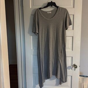 Wilt Heather Gray T Shirt Dress